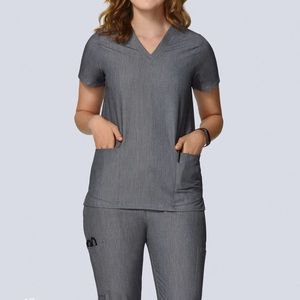 Mandala 6 pocket Scrub Top